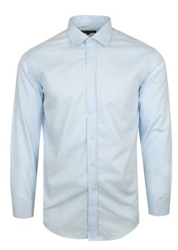 Błękitna Koszula na Spinki - Wólczanka - Slim KSDWKOWWLCNve7573SPINKAsl ze sklepu JegoSzafa.pl w kategorii Koszule męskie - zdjęcie 157602574