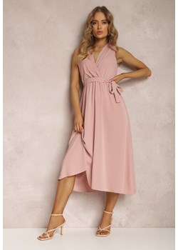 Różowa Sukienka Nikora ze sklepu Renee odzież w kategorii Sukienki - zdjęcie 157604123