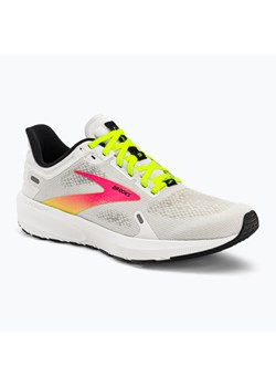 Buty do biegania męskie Brooks Launch 9 białe 1103861D148 ze sklepu sportano.pl w kategorii Buty sportowe męskie - zdjęcie 157604634