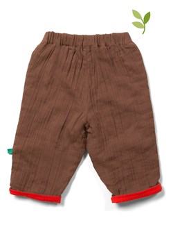 Little Green Radicals Dwustronne spodnie &quot;Day After Day&quot; ze wzorem ze sklepu Limango Polska w kategorii Odzież dla niemowląt - zdjęcie 157619120