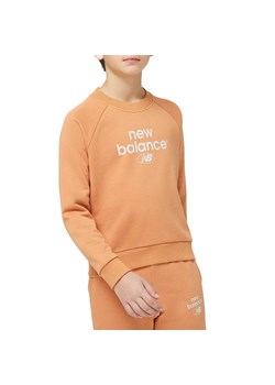 Bluza New Balance YT31508SEI - pomarańczowa ze sklepu streetstyle24.pl w kategorii Bluzy chłopięce - zdjęcie 157623193