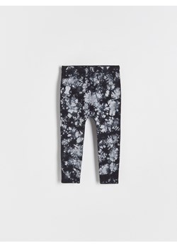 Reserved - Bawełniane legginsy tie dye - Czarny ze sklepu Reserved w kategorii Odzież dla niemowląt - zdjęcie 157625200
