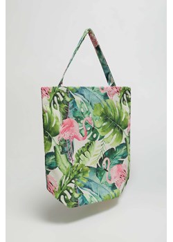 Bawełniana torba zielona ze sklepu Moodo.pl w kategorii Torby materiałowe - zdjęcie 157625790