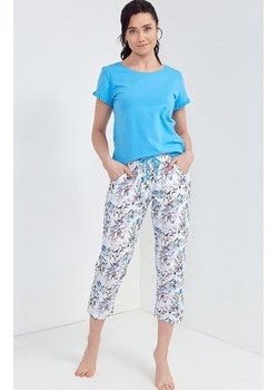 Bawełniana piżama damska 169, Kolor lazurowy, Rozmiar S, Cana ze sklepu Intymna w kategorii Piżamy damskie - zdjęcie 157629123