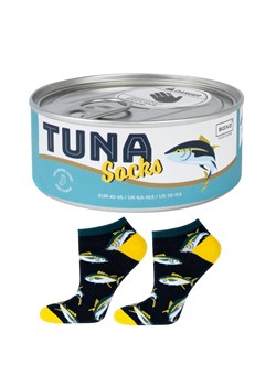 Stopki męskie SOXO GOOD STUFF śmieszne tuńczyk w puszce pomysł na prezent ze sklepu Sklep SOXO w kategorii Skarpetki męskie - zdjęcie 157633760