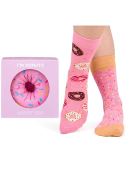Skarpetki damskie Soxo Donut w Pudełku ze sklepu Sklep SOXO w kategorii Skarpetki damskie - zdjęcie 157633860