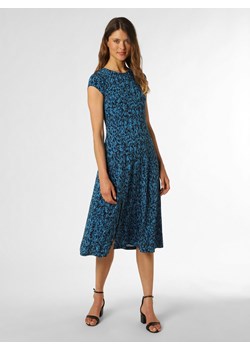 BOSS Sukienka damska Kobiety wiskoza niebieski wzorzysty ze sklepu vangraaf w kategorii Sukienki - zdjęcie 157635232