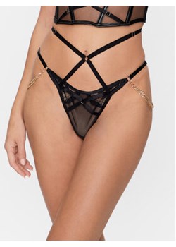 Hunkemöller Stringi Hecate 199849 Czarny ze sklepu MODIVO w kategorii Majtki damskie - zdjęcie 157638851