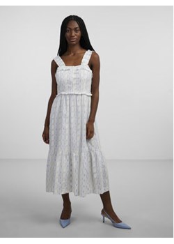 YAS Sukienka 26029491 Biały Long Line Fit ze sklepu MODIVO w kategorii Sukienki - zdjęcie 157638903