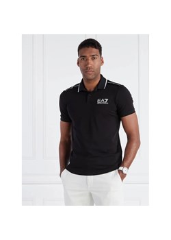 EA7 Polo | Regular Fit ze sklepu Gomez Fashion Store w kategorii T-shirty męskie - zdjęcie 157640240
