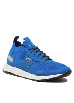 Boss Sneakersy 50470596 Niebieski ze sklepu MODIVO w kategorii Buty sportowe męskie - zdjęcie 157642522