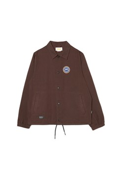 Cropp - Brązowa bawełniana kurtka - brązowy ze sklepu Cropp w kategorii Kurtki męskie - zdjęcie 157644972