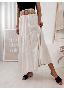 spódnica siciliano kremowa one size ze sklepu UBRA w kategorii Spódnice - zdjęcie 158035903