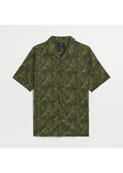 Wzorzysta koszula z krótkim rękawem - Wielobarwny ze sklepu House w kategorii Koszule męskie - zdjęcie 158037750