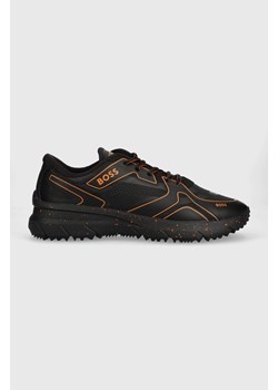 BOSS sneakersy Owen kolor czarny 50493218 ze sklepu ANSWEAR.com w kategorii Buty sportowe męskie - zdjęcie 158038244