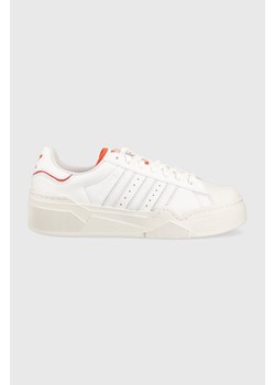 adidas Originals sneakersy skórzane Superstar Bonega 2B kolor biały ze sklepu ANSWEAR.com w kategorii Buty sportowe damskie - zdjęcie 158038274