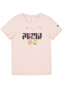 Koszulka juniorska Logo Puma x Spongebob ze sklepu SPORT-SHOP.pl w kategorii Bluzki dziewczęce - zdjęcie 158039004