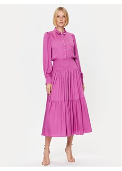 Bruuns Bazaar Sukienka codzienna Bauma Leanne BBW3315 Różowy Regular Fit ze sklepu MODIVO w kategorii Sukienki - zdjęcie 158043452