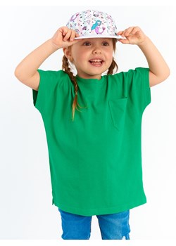 GATE Bawełniany t-shirt basic z kieszonką 3Y ze sklepu gateshop w kategorii Bluzki dziewczęce - zdjęcie 158052370