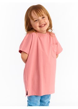 GATE Bawełniany t-shirt basic z kieszonką 3Y ze sklepu gateshop w kategorii Bluzki dziewczęce - zdjęcie 158052373