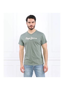 Pepe Jeans London T-shirt | Regular Fit ze sklepu Gomez Fashion Store w kategorii T-shirty męskie - zdjęcie 158057564
