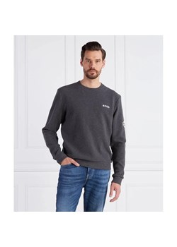 BOSS Sweter Structure Sweatshirt | Regular Fit ze sklepu Gomez Fashion Store w kategorii Swetry męskie - zdjęcie 158057603