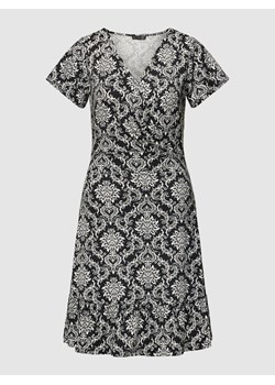 Sukienka o długości do kolan z kwiatowym wzorem na całej powierzchni ze sklepu Peek&Cloppenburg  w kategorii Sukienki - zdjęcie 158102650