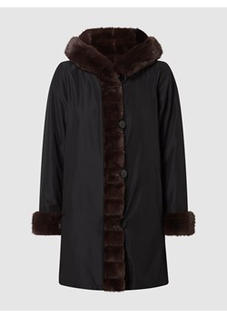 Płaszcz dwustronny z kapturem ze sklepu Peek&Cloppenburg  w kategorii Płaszcze damskie - zdjęcie 158340800