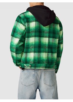 Kurtka koszulowa ze wzorem w kratę glencheck ze sklepu Peek&Cloppenburg  w kategorii Kurtki ciążowe - zdjęcie 158362152