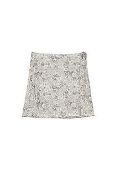 Cropp - Spódnica w kwiatowy wzór - kremowy ze sklepu Cropp w kategorii Spódnice - zdjęcie 158447841