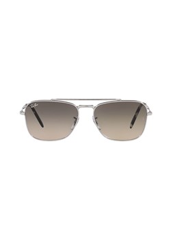 Ray-Ban okulary przeciwsłoneczne NEW CARAVAN kolor srebrny 0RB3636 ze sklepu ANSWEAR.com w kategorii Okulary przeciwsłoneczne damskie - zdjęcie 158456954