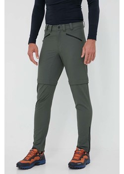 Rossignol spodnie outdoorowe kolor zielony ze sklepu ANSWEAR.com w kategorii Spodnie męskie - zdjęcie 158457491