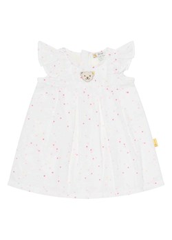 Steiff Sukienka w kolorze białym ze sklepu Limango Polska w kategorii Odzież dla niemowląt - zdjęcie 158473913