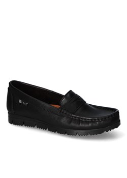 Mokasyny Nessi 20739 Czarny 12 lico ze sklepu Arturo-obuwie w kategorii Mokasyny damskie - zdjęcie 158475510
