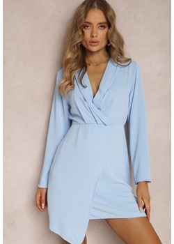 Niebieska Sukienka Periope ze sklepu Renee odzież w kategorii Sukienki - zdjęcie 158496981
