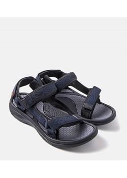 Czarne sportowe sandały LCW-23-34-1686M ze sklepu gemre w kategorii Buty sportowe męskie - zdjęcie 158498202