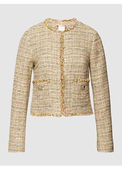 Żakiet z imitacji bouclé model ‘DEFILE’ ze sklepu Peek&Cloppenburg  w kategorii Marynarki damskie - zdjęcie 158533811
