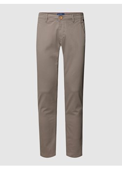 Spodnie materiałowe z wpuszczanymi kieszeniami w stylu francuskim model ‘NATAN’ ze sklepu Peek&Cloppenburg  w kategorii Spodnie męskie - zdjęcie 158536123