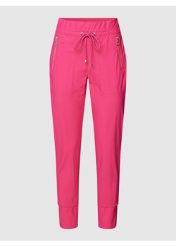 Spodnie sportowe z kieszeniami zapinanymi na zamek błyskawiczny model ‘Easy Active’ ze sklepu Peek&Cloppenburg  w kategorii Spodnie damskie - zdjęcie 158542203