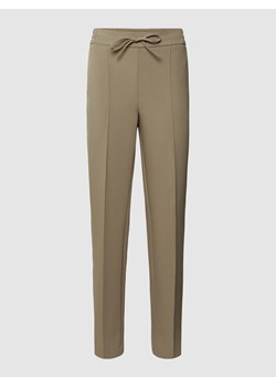 Spodnie z elastycznym pasem model ‘VINNIE’ ze sklepu Peek&Cloppenburg  w kategorii Spodnie damskie - zdjęcie 158552490