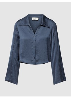 Bluzka z listwa guzikową ze sklepu Peek&Cloppenburg  w kategorii Koszule damskie - zdjęcie 158560141