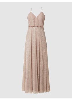 Sukienka wieczorowa z szyfonu z efektowną przędzą ze sklepu Peek&Cloppenburg  w kategorii Sukienki - zdjęcie 158583342