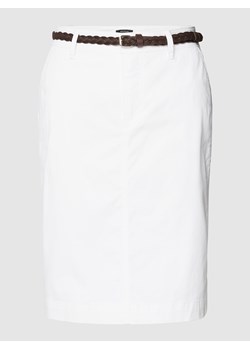 Spódnica o długości do kolan z rozcięciem ze sklepu Peek&Cloppenburg  w kategorii Spódnice - zdjęcie 158589682