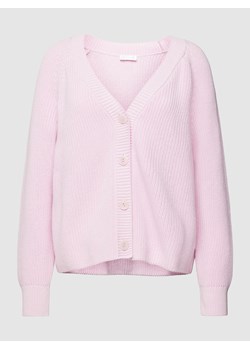 Kardigan z dekoltem w serek ze sklepu Peek&Cloppenburg  w kategorii Swetry damskie - zdjęcie 158594682