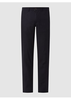 Spodnie z mieszanki lnu model ‘John’ ze sklepu Peek&Cloppenburg  w kategorii Spodnie męskie - zdjęcie 158596390