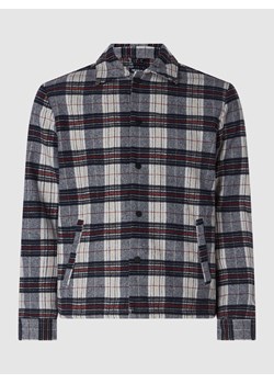 Koszula flanelowa o kroju comfort fit z listwą z zatrzaskami model ‘Arn’ ze sklepu Peek&Cloppenburg  w kategorii Koszule męskie - zdjęcie 158601532