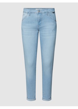 Jeansy o kroju skinny fit z naszywką z logo model ‘LEXY’ ze sklepu Peek&Cloppenburg  w kategorii Jeansy damskie - zdjęcie 158607653