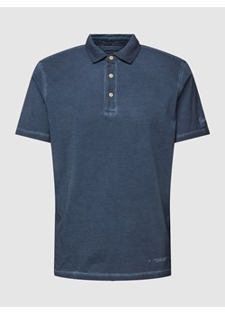 Koszulka polo z detalami z logo model ‘SOHO RUGBY POLO’ ze sklepu Peek&Cloppenburg  w kategorii T-shirty męskie - zdjęcie 158615040