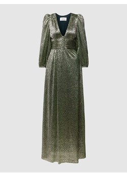 Długa sukienka z błyszczącym efektem model ‘CELIE DRESS’ ze sklepu Peek&Cloppenburg  w kategorii Sukienki - zdjęcie 158616861