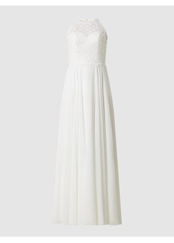 Suknia ślubna z koronki i szyfonu ze sklepu Peek&Cloppenburg  w kategorii Sukienki - zdjęcie 158620050